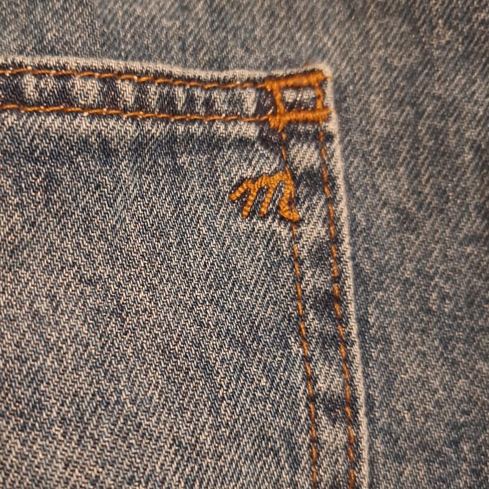 Madewell Jean Skirt - Picture 2 of 6